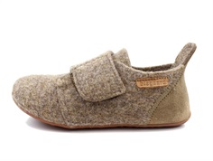 Bisgaard camel hjemmesko med velcro